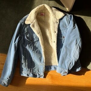 Baby Blue Corduroy Levi’s Jacket